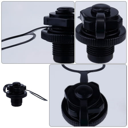 Worgeous  Boat for Inflatable Boston Replacement Tube Plug Accessories Air Pump Inflatables Black