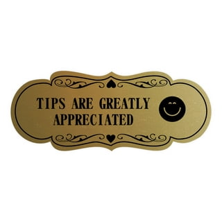 Tips Are Appreciated! - Restaurant Humor Novelty Pens (10 Count