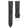 thumbnail image 2 of 21MM ITALIAN LEATHER WATCH STRAP BAND FOR LONGINES WATCH 21/18MM BLACK, 2 of 2