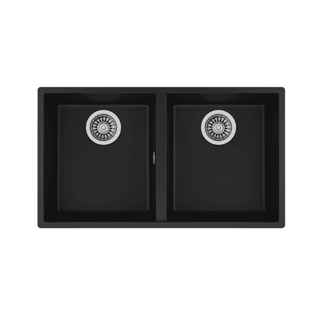 Tarja Doble Submontar Doble Teka Tegranite+ Color Negro SQUARE 760 TG B