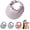 Purple, variant on Classic Striped Sun Visor for Women, Open Top Breathable No-Sweat Lightweight UPF 50+ Sun Protection Hat