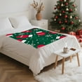 thumbnail image 6 of Hometravel Christmas Themed Blanket, 100x75cm Sofa Throw with Holiday Patterns, Festive Home Decor for Living Room, Bed, Seasonal Comfort and Warmth, 6 of 6