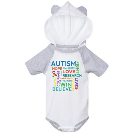 

Inktastic Autism Support slogan Gift Baby Boy or Baby Girl Bodysuit