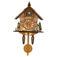 thumbnail image 2 of Reloj de pared artesanía Vintage de árbol para dormitorio perfecl Reloj cucú, 2 of 2