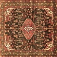 thumbnail image 1 of Ahgly Company Indoor Square Persian Brown Traditional Area Rugs, 8' Square, 1 of 4
