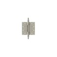 thumbnail image 2 of Deltana Dsbp45 4.5" X 4.5" Solid Brass Square Corner Plain Bearing Mortise Hinge - Nickel, 2 of 2