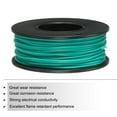 thumbnail image 3 of Uxcell Silicone Wire 28 AWG Stranded Green Spool 15m Electrical Tinned Copper Wire for Car Model, 3 of 6