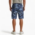 thumbnail image 3 of Homeyce Camouflage Cargo Shorts for Men with Multi Pockets Elastic Waist Short Drawstring Ripstop Straight Leg Camo Cargo Shorts Loose Fit Hiking Outdoor Lightweight Work Outfit,Blue M, 3 of 4