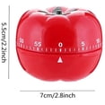 thumbnail image 2 of Temporizadores mecánicos de 60 minutos Cocina Temporizador de cocina Contadores de alarma fuerte de contadores de alarma (Pomodoro rojo) oso de fresa SaludY Bellea, 2 of 6