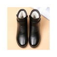 thumbnail image 6 of Fangasis Womens Snow Boots Waterproof Winter Boot Plush Lined Warm Booties Outdoor Casual Shoes Black-Upgrade+Thickened 8.5, 6 of 9
