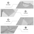 thumbnail image 5 of Kakii Men's 2 Piece Set Summer Outfits Casual Texture Short Sleeve Shirt and Shorts Track Suits for Men Set, 5 of 6