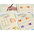 thumbnail image 4 of unbranded Cursive Grooved Handwriting Books Light Green Paperboard Learn Characters Through Pictures 1Pack Back to School, 4 of 6