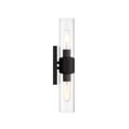 thumbnail image 3 of Designers Fountain Anton 17.5 inch 2-Light Matte Black Transitional Wall Sconce Light, D286M-2WS-MB, 3 of 9