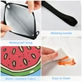 thumbnail image 4 of Dailycode Reusable Ziploc Bags Leakproof Sandwich Snack Freezer Bags Cartoon Watermelon Slice 3 pack, 4 of 7