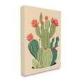 thumbnail image 3 of Stupell Industries Whimsical Cactus Flower Vegetation Botanical & Floral Painting Gallery Wrapped Canvas Print Wall Art, 3 of 5