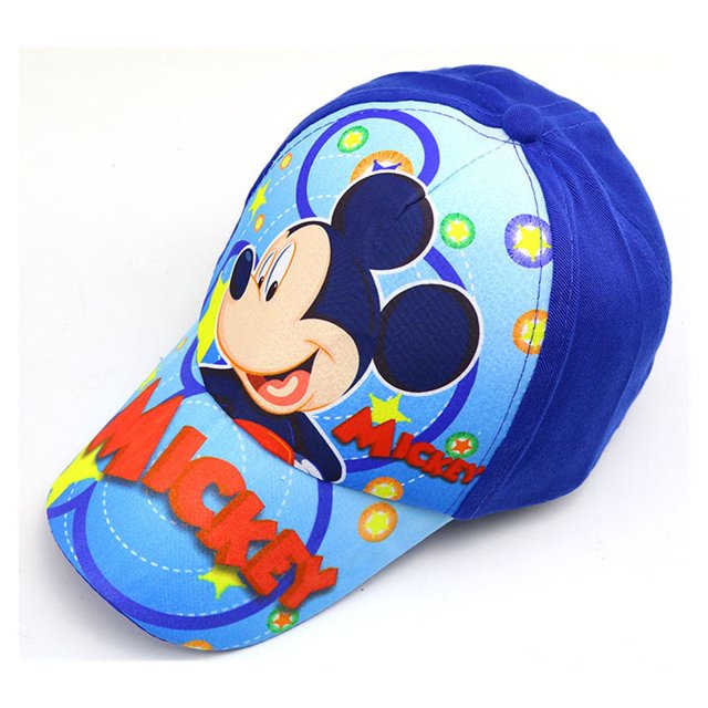 Gorra de béisbol de Mickey Mouse para niños, gorro de lona con estampado de Anime de Disney, Kawaii, Minnie, sombrilla de verano, gorra de malla transpirable, regalos para niños Fivean unisex