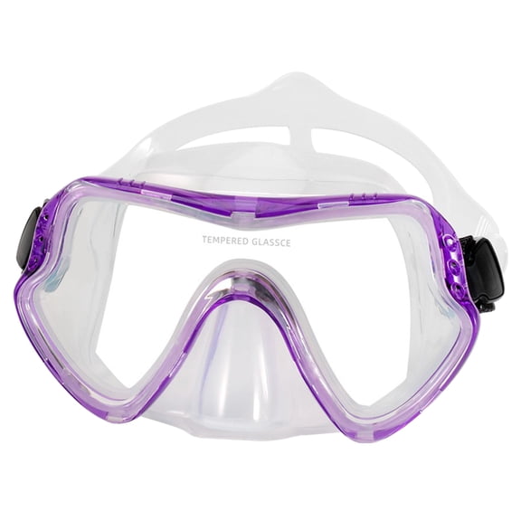 Diving Mask Swimming Goggles Comfortable Silicone Skirt Snorkeling Mask for Adults Swimming Snorkeling Easy to Use