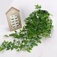 thumbnail image 6 of Oiur Faux Eucalyptus Vine Potted Hanging Fake Plant Artificial Greenery Vine for Indoor Outdoor Bathroom Living Room Office Wall Decor,A, 6 of 7