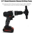 thumbnail image 2 of KITPIPI, Black, Electric, Hand Drill Pump Self Priming Water Transfer Pump, 30 - 40L Per Minute, 2 of 7