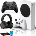 thumbnail image 1 of Microsoft Consola de Juegos Xbox Series con Controlador Inalámbrico Xbox (20.º Aniversario), Auriculares Estéreo Inalámbricos (20.º Aniversario) y Kit de Limpieza 6Ave, 1 of 6