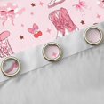 thumbnail image 4 of Feelyou Cowgirl Boot Black Out Curtains, Ballet Bowknot Curtains Pack of 2 (42x63 Each), 4 of 6