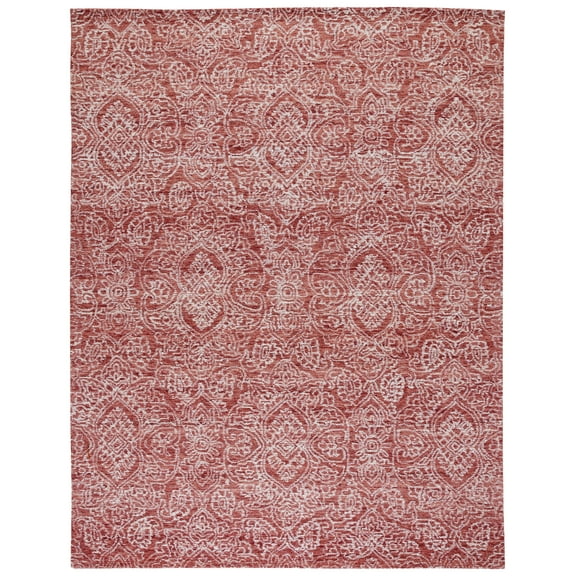 SAFAVIEH Metro Aditi Medallion Area Rug, Pink/Ivory, 8' x 10'