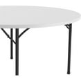 thumbnail image 2 of Correll 71"W x 71"D Economy Plastic Blow-Molded Folding Table in Gray Granite, 2 of 7