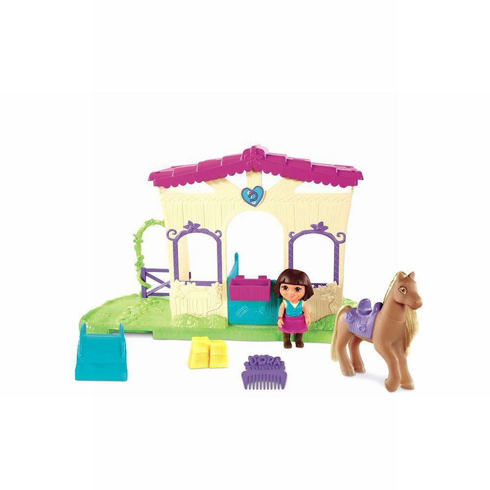 Details about   Dora the Explorer 3.5" House Play Figure Doll Riding Stable Horse Replacement 