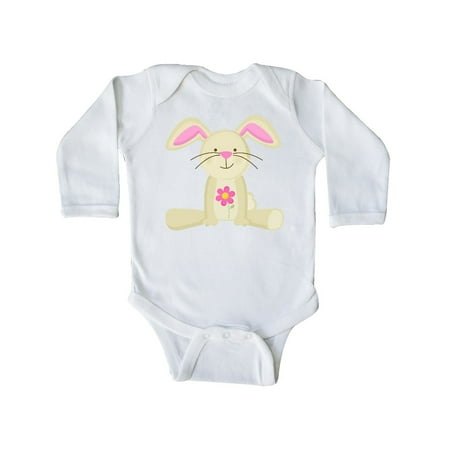 

Inktastic Easter Bunny Spring Holiday Childs Gift Baby Girl Long Sleeve Bodysuit
