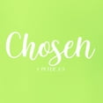 thumbnail image 5 of Wild Bobby Chosen 1 Peter 2:9 Inspirational/Christian Unisex Graphic Hoodie Sweatshirt, Safety Green, 3X-Large, 5 of 5