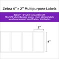 thumbnail image 3 of Etiquetas térmicas directas AveneMark 4x2 750 etiquetas/rollo x 12, 3 of 8
