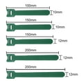 thumbnail image 4 of 100 PCS Cable Ties, Reusable Fastening Cable Straps Wire Ties for Computer Microphone Speaker Guitar TV Cables（10*150mm）, 4 of 7