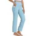 thumbnail image 3 of Pantalones deportivos de yoga de cintura alta para mujer - Leggings de entrenamiento con bolsillos - Poliéster/spandex - Tallas S-XXXL, 3 of 7