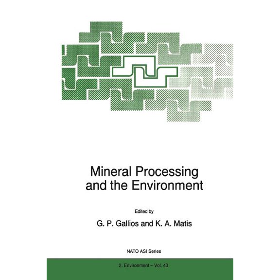 NATO Science Partnership Subseries: 2 Mineral Processing and the Environment, Book 43, (Paperback)