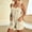 Beige, variant on Plus Size Jumpsuit for Curvy Women Sleeveless Beach Romper Solid Color Elastic Waist Regular Fit Summer Outfits for Women 2026 for Night Out and Club S-2XL