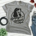 thumbnail image 2 of Springer Spaniel Mom, Unisex Women's Shirt, English Springer Spaniel, Spaniel Owner, Funny Dog Mom Gift, Dark Heather Gray, 3X-Large, 2 of 6