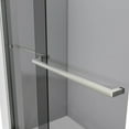 thumbnail image 6 of DreamLine Sapphire 44-48 in. W x 76 in. H Semi-Frameless Bypass Shower Door in Brushed Nickel and Gray Glass, 6 of 9
