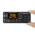 thumbnail image 4 of 6W Amplifier Bluetooth 5.0 MP3/WAV/FLAC Decoder Board DC 12V Hi-Fi Car Audio System with USB/TF/FM & Call Recording, 4 of 6