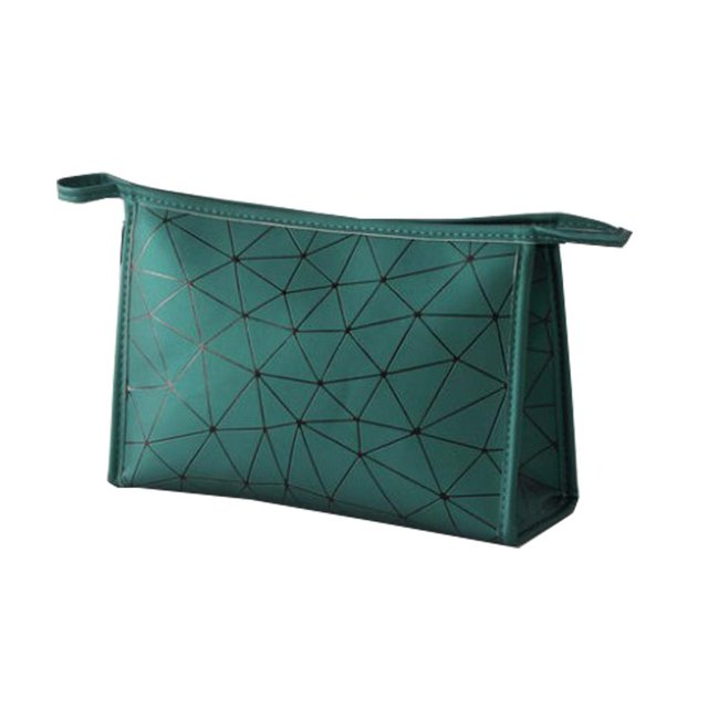 El maquillaje impermeable del viaje de la PU empaqueta de de las mujeres del bolsillo de la bolsa del del caso cosmético Verde l Baoblaze Bolsas de cosméticos de maquillaje de viaje