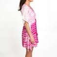 thumbnail image 4 of Elsie & Zoey Ayah One Size Hibiscus Tie Dye Swimsuit Cover Up for Women, 4 of 6