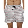 thumbnail image 1 of Txlixc Pantalones cortos de playa de cintura alta para hombre, pantalones cortos con estampado de hojas/camuflaje/cuadros/comida/cangrejo, pantalones cortos casuales con bolsillos holgados Txlixc  Casual, 1 of 5