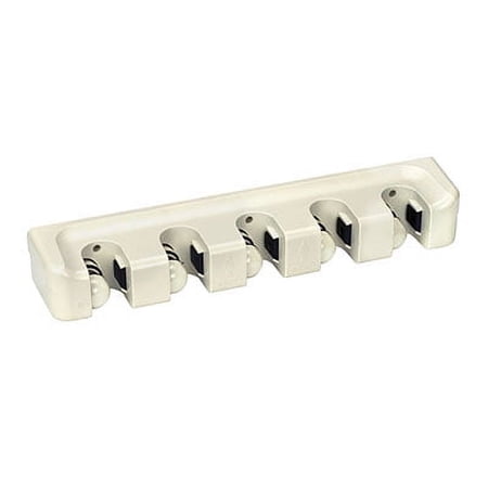 Wall rack for exercise weight bars, 3 bar vertical