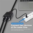thumbnail image 4 of Male 1 to 2 Adapter Cable Network Hundred Megabit Network Sharer, 4 of 5