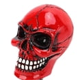 thumbnail image 2 of Resin Skull Steering Wheel Knob, Diameter 3cm, for Cars, Trucks, Tractors, Boats, Red, 2 of 4