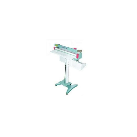 American International Electric AIE-605FC 24 in. 5 mm Impulse Heat Sealer with Cutter Foot Operated