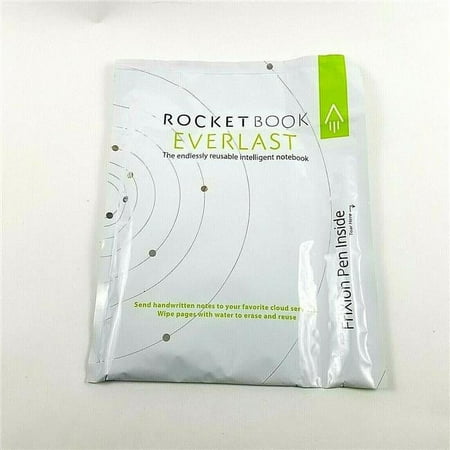 Rocketbook Core Smart Reusable Spiral Notebook, Teal, Executive Size Eco-friendly Notebook (6" x 8.8"), 36 Dot-Grid Pages, Includes 1 Pen and Microfiber Cloth