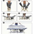 thumbnail image 5 of Folding Outdoor Camping Bed with Mattress, Portable Folding Camping Cot, Heavy-Duty Sleeping Bed with Storage Bag for Travel and Leisure, 5 of 9