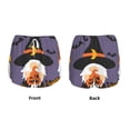 thumbnail image 3 of Balery Halloween Gnomes Pantalones cortos deportivos para mujer con forro y dos bolsillos, elásticos, para entrenamiento, gimnasio, yoga-X-Large, 3 of 7
