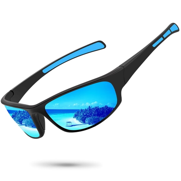 Gafas de Sol Deportivas Polarizadas Ofwin con Protección UV400 Azul