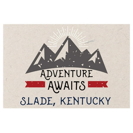 

Slade Kentucky Souvenir 2x3 Inch Fridge Magnet Adventure Awaits Design